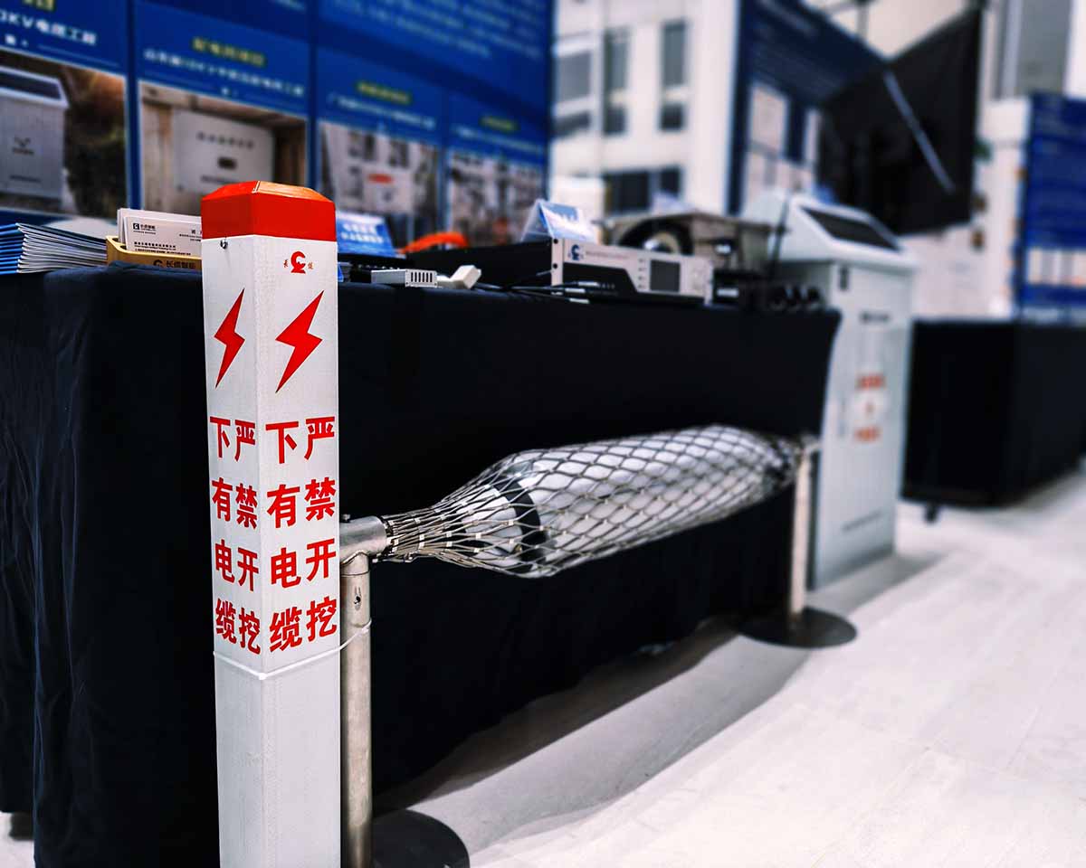 数字赋能石化电缆运维，长缆智能青岛展会获瞩目-展台产品